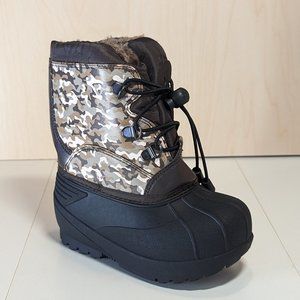The Little Captain Toddler Thermolite Journey Winter/Snow Boots - Brown Camo